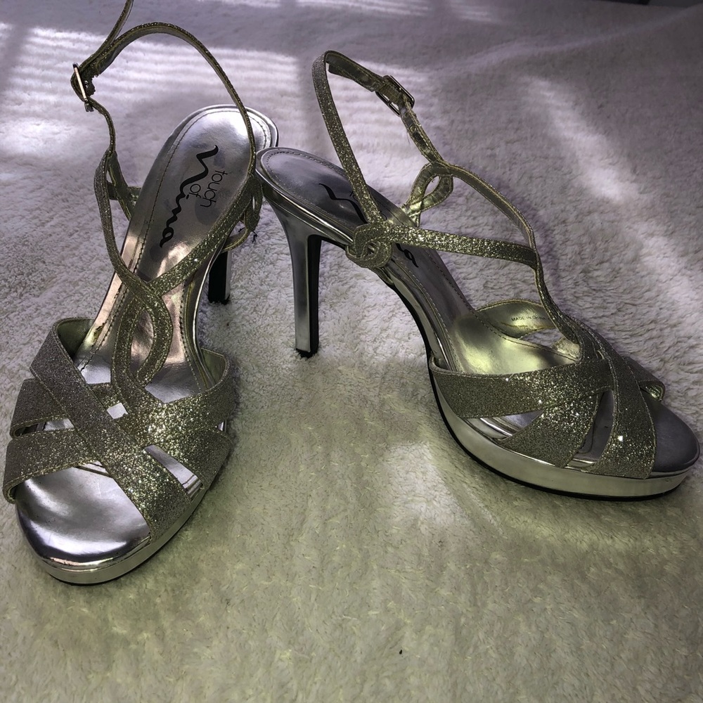 Sparkly heels